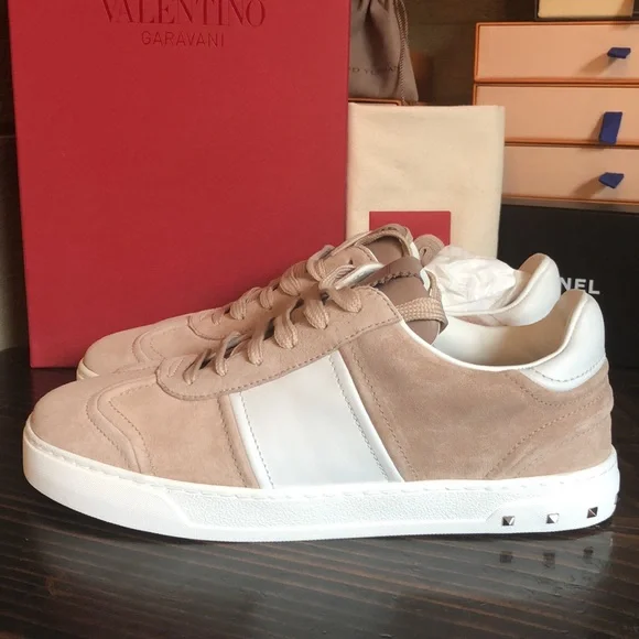 Valentino Rockstud lace up sneakers NWT - Picture 8 of 17